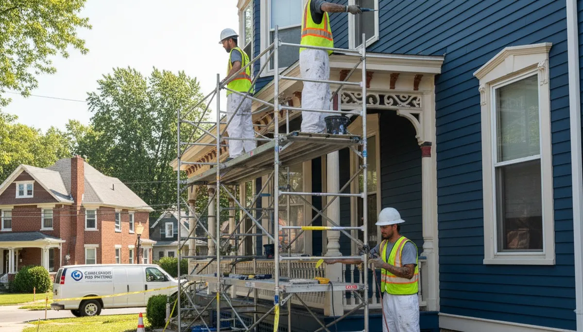Professional painting service in Hoboken, NJ by Hoboken Paint Pros for residential and commercial projects