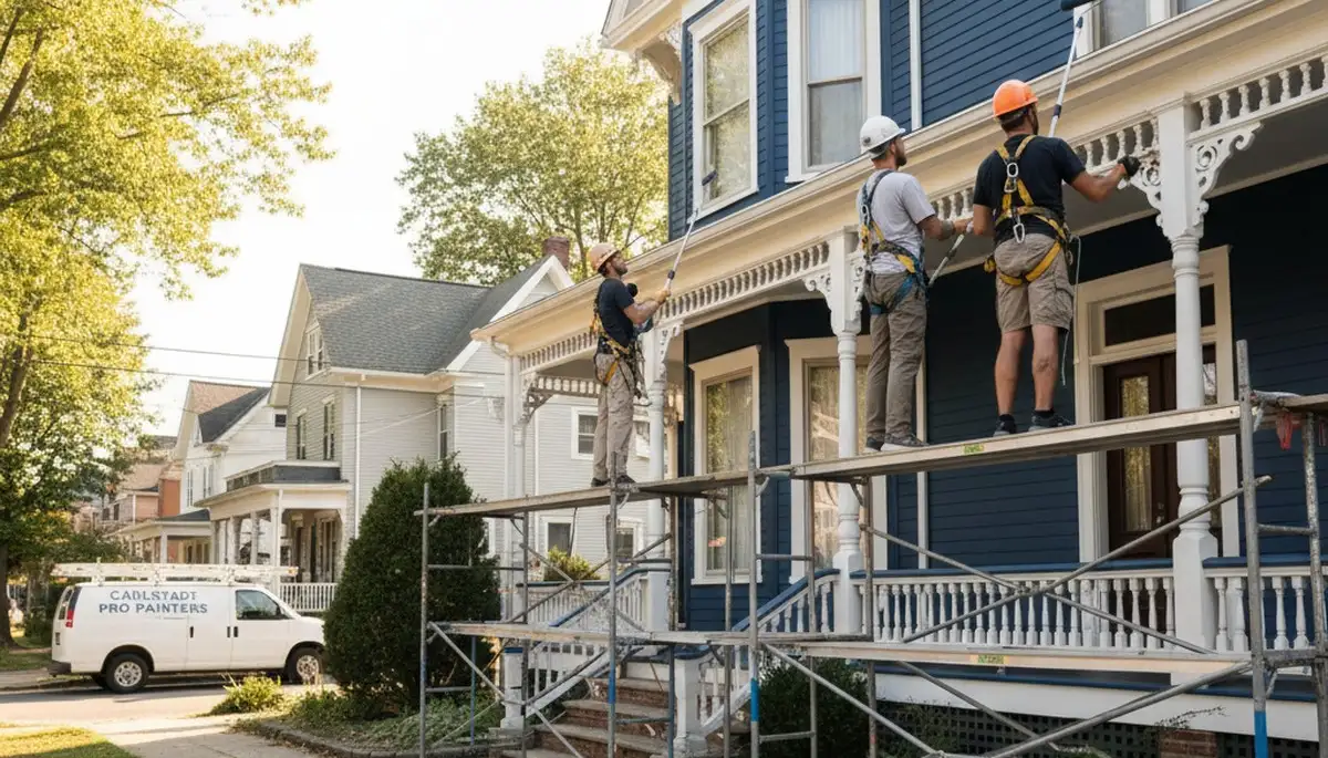 Professional painters serving Hoboken, NJ for interior and exterior painting services