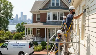 Painting contractors serving Hoboken, NJ for residential and commercial interior and exterior projects