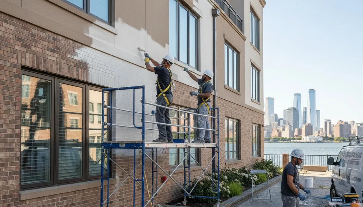 Professional painting service in Hoboken, NJ for interior and exterior home painting projects