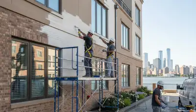 Professional painting service in Hoboken, NJ for interior and exterior home painting projects