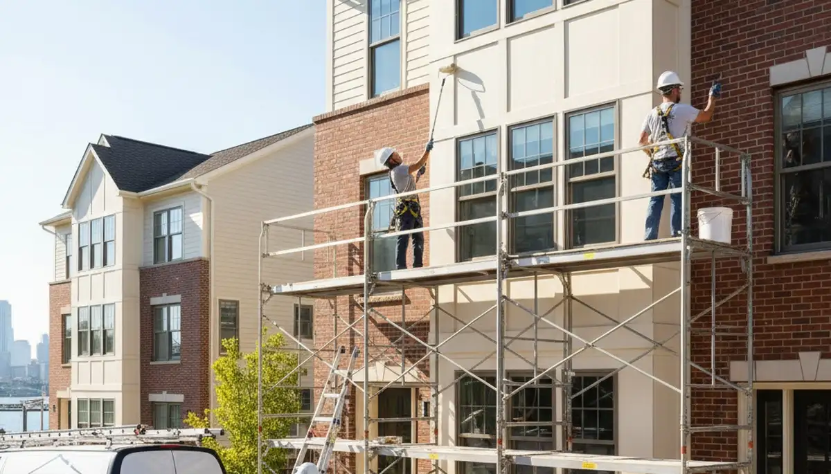 Hoboken, NJ painting contractors providing professional interior and exterior painting services