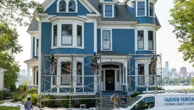 Hoboken, NJ painting contractors providing professional interior and exterior painting services