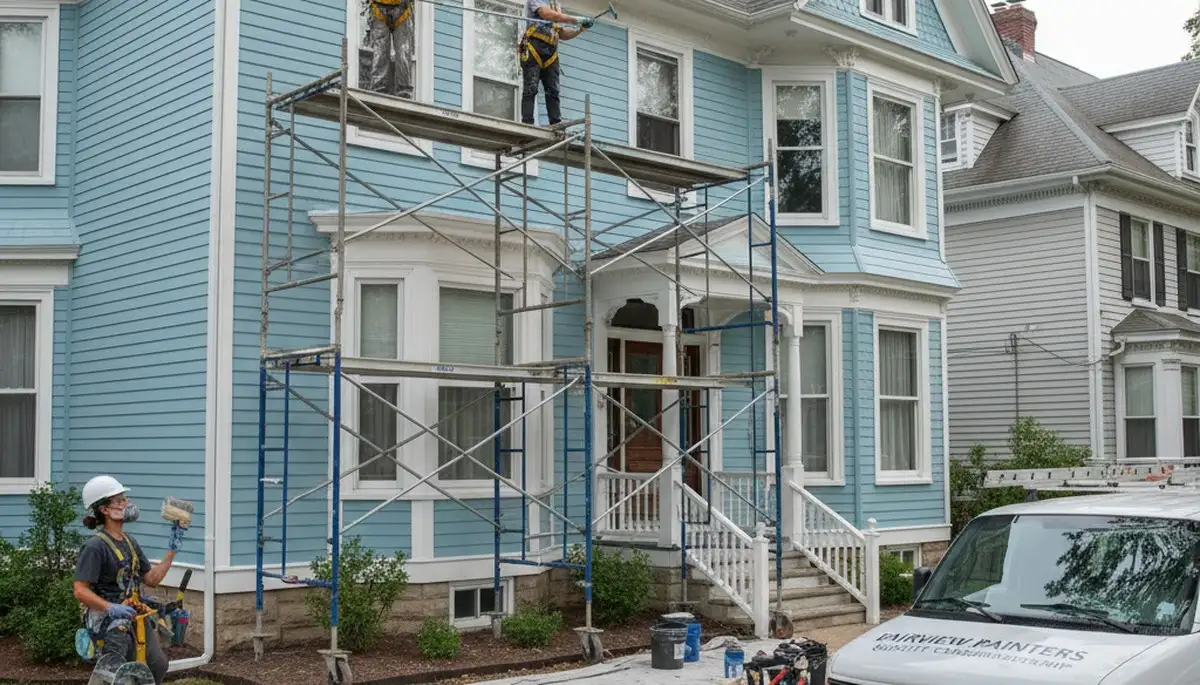 Hoboken, NJ painting contractors providing professional interior and exterior house painting services