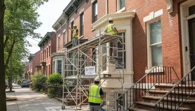 Hoboken, NJ painting contractors providing professional interior and exterior house painting services