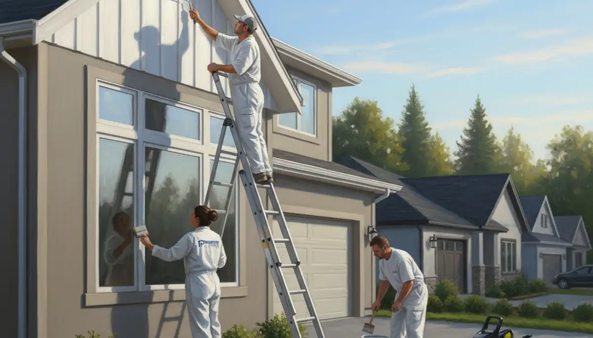 House painting in Hoboken, NJ by Hoboken Paint Pros for coastal-weather home protection