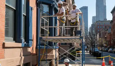 Hoboken, NJ painting contractors providing professional interior and exterior painting services