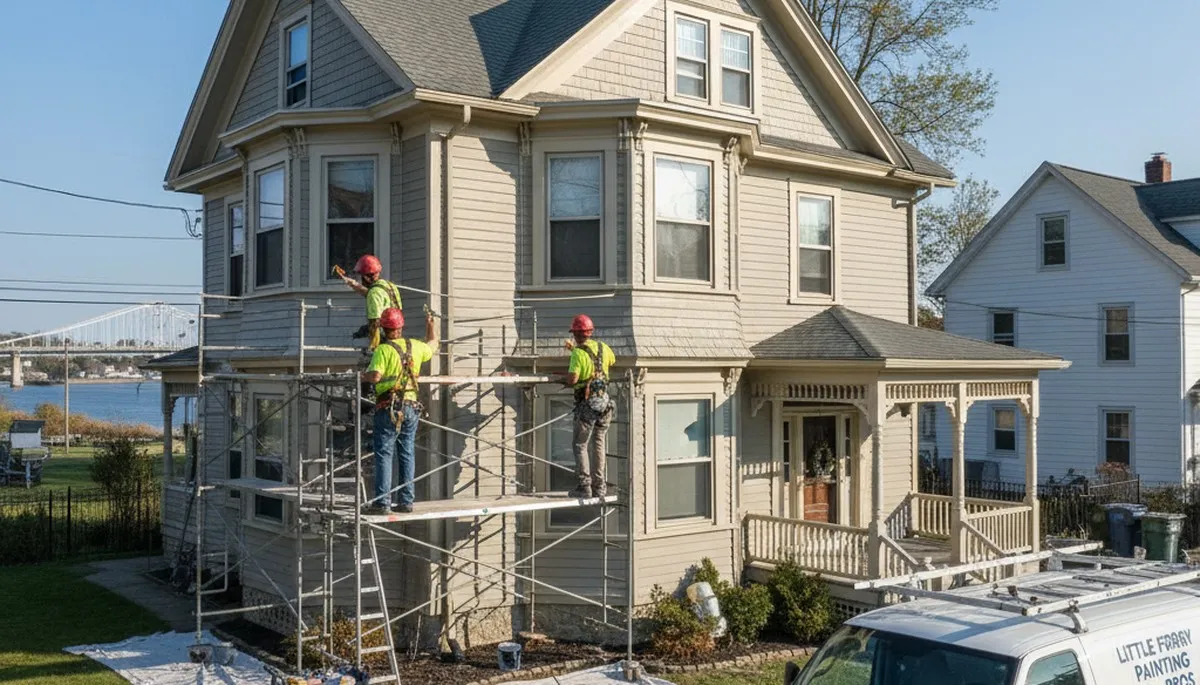 Hoboken, NJ painting contractor providing professional interior and exterior painting services