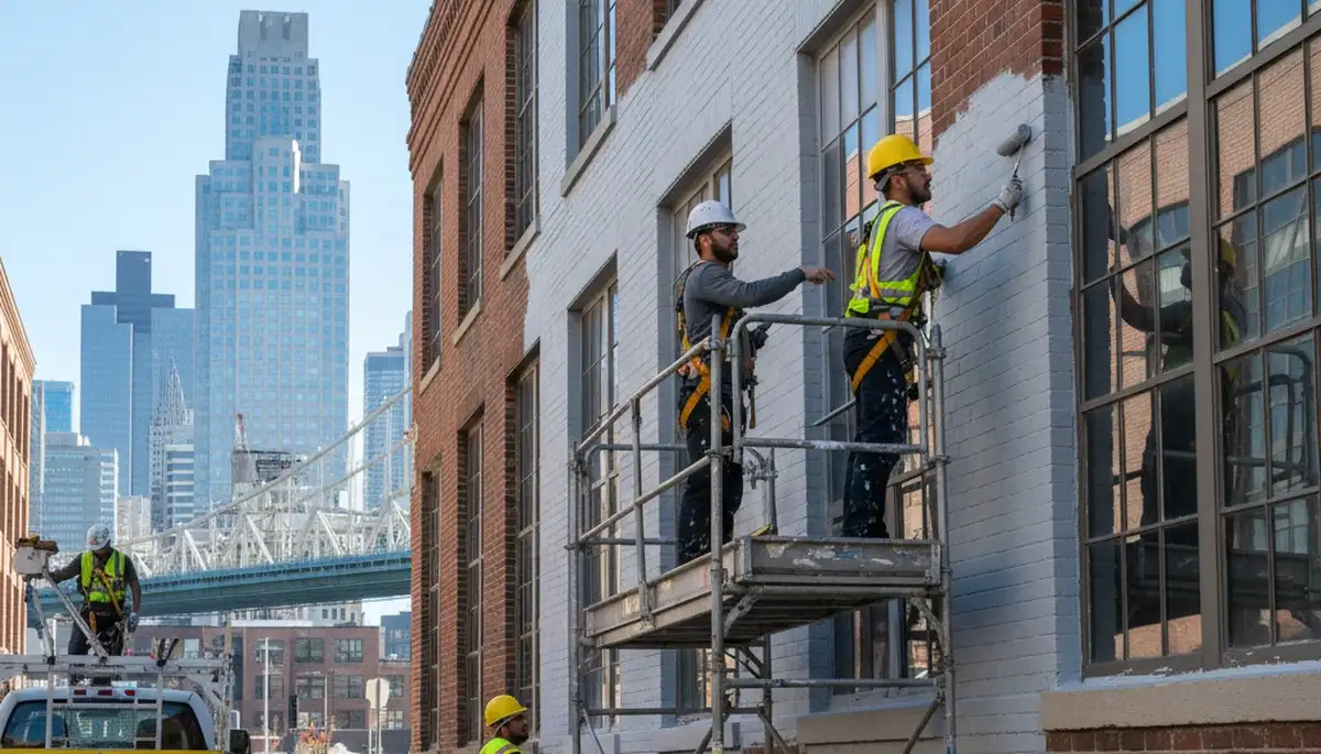 Hoboken, NJ painting contractors providing professional interior and exterior house painting services