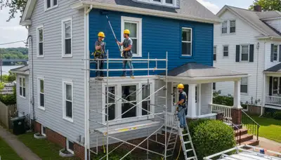Professional painting contractor in Hoboken, NJ offering interior and exterior house painting services