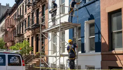 Professional painters serving Hoboken, NJ with interior and exterior painting services