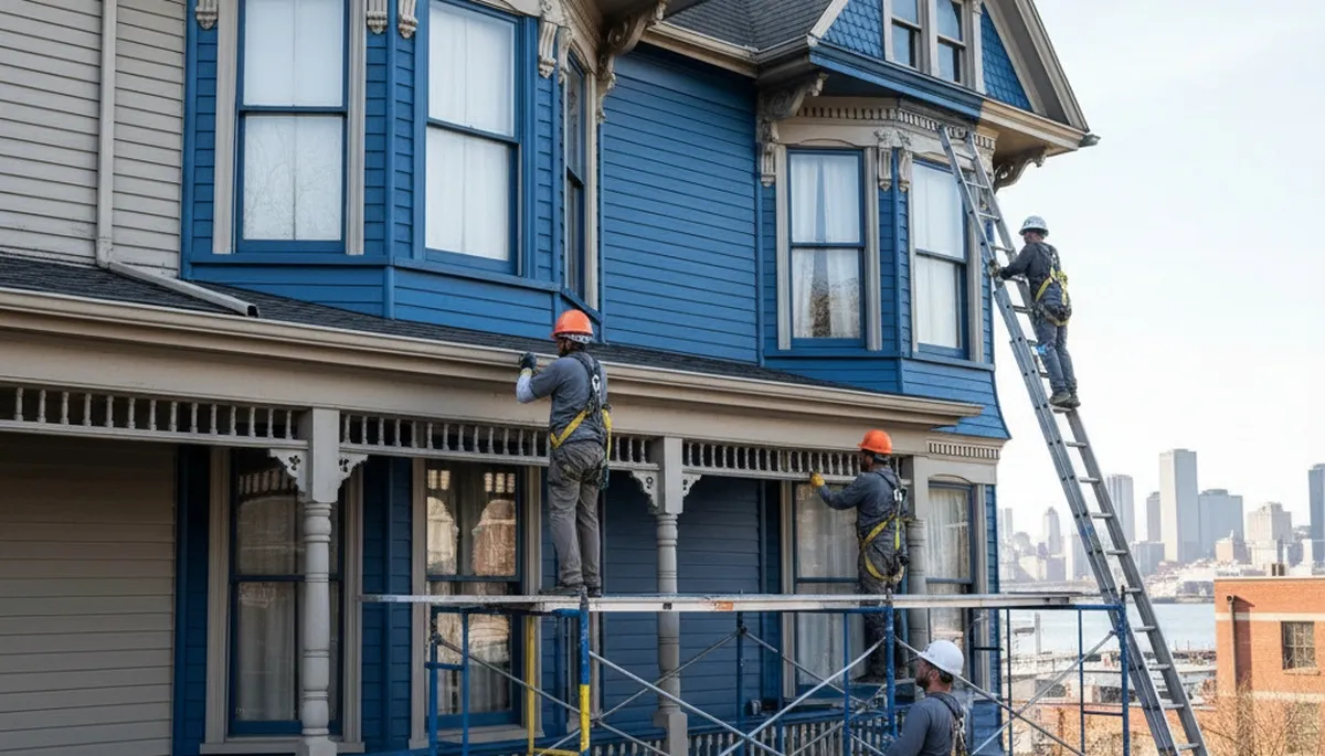 Hoboken, NJ painting contractor providing professional interior and exterior painting services