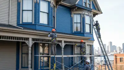 Hoboken, NJ painting contractor providing professional interior and exterior painting services
