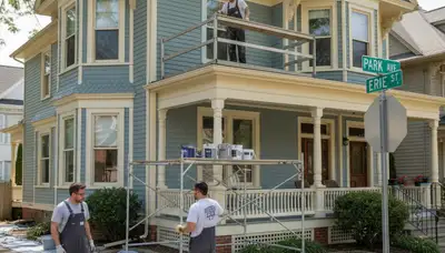 Professional painting crew providing interior and exterior painting services in Hoboken, NJ