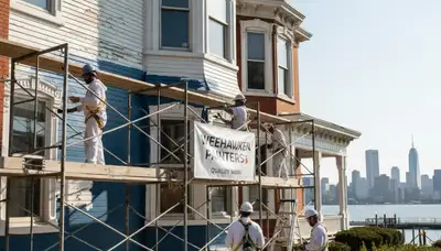 Professional painting service in Hoboken, NJ for interior and exterior home painting projects