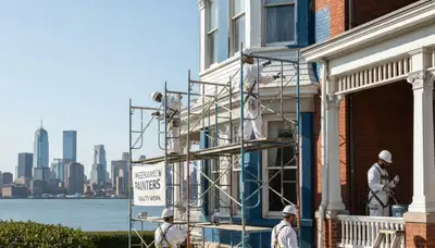 Professional painting contractor serving Hoboken, NJ for interior and exterior house painting services